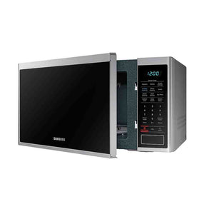 Samsung 32L Microwave Oven Stainless Steel MS32J5133BT, Front left view with door open