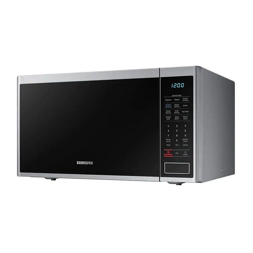 Samsung 40L Microwave Oven Silver MS40J5133BT, Front left view