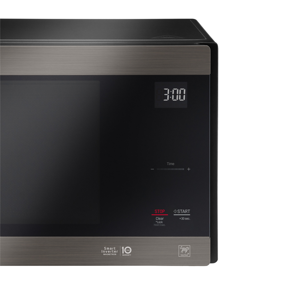 LG 42L NeoChef Microwave Oven Black Stainless Steel MS4296OBSS, Control panel view