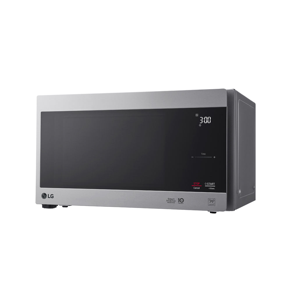 LG 42L NeoChef Microwave Oven Stainless Steel MS4296OSS, Front left view