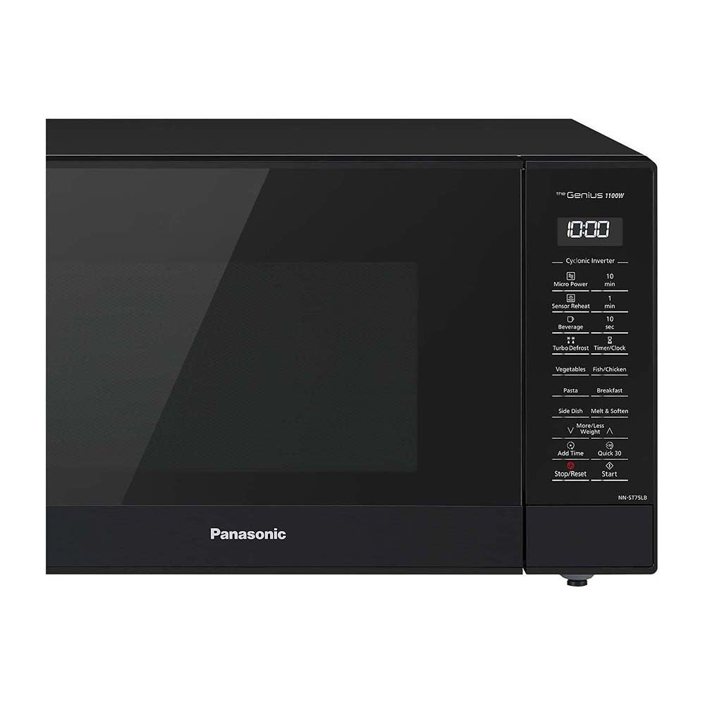 Panasonic NN-ST75LBQPQ 44L Microwave Oven Black, Control panel view