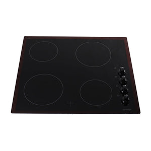 Omega 60cm Electric Ceramic Cooktop OC64KZ, Top view 2