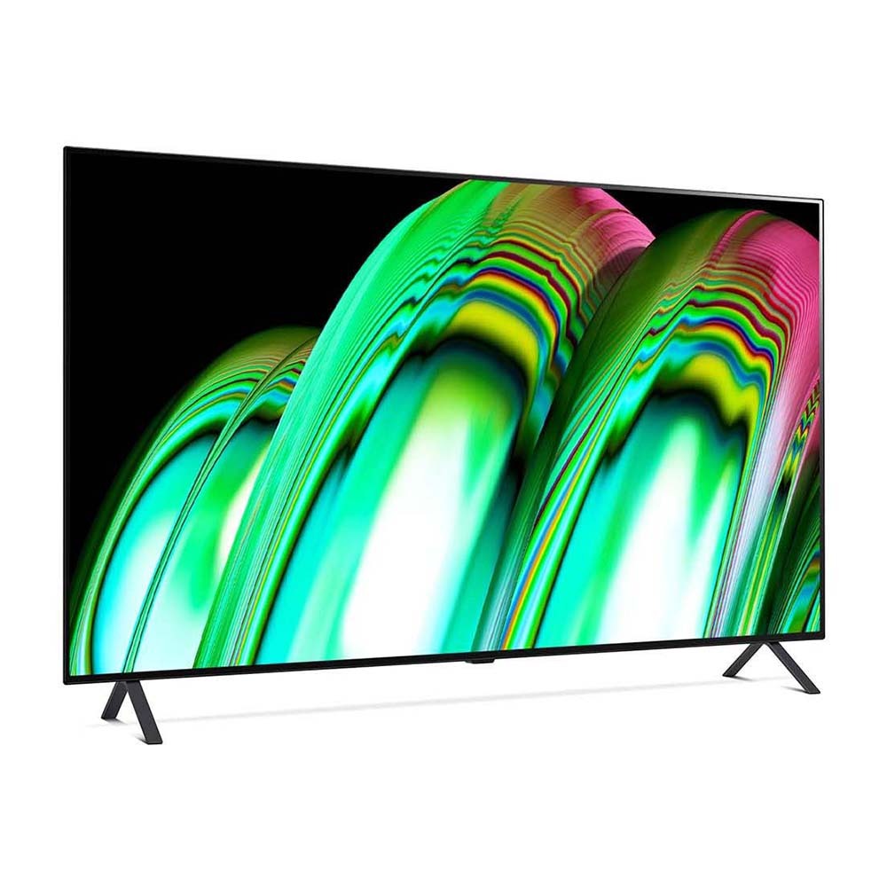 LG OLED55A2PSA 55 Inch A2 4K Smart TV, Front right view