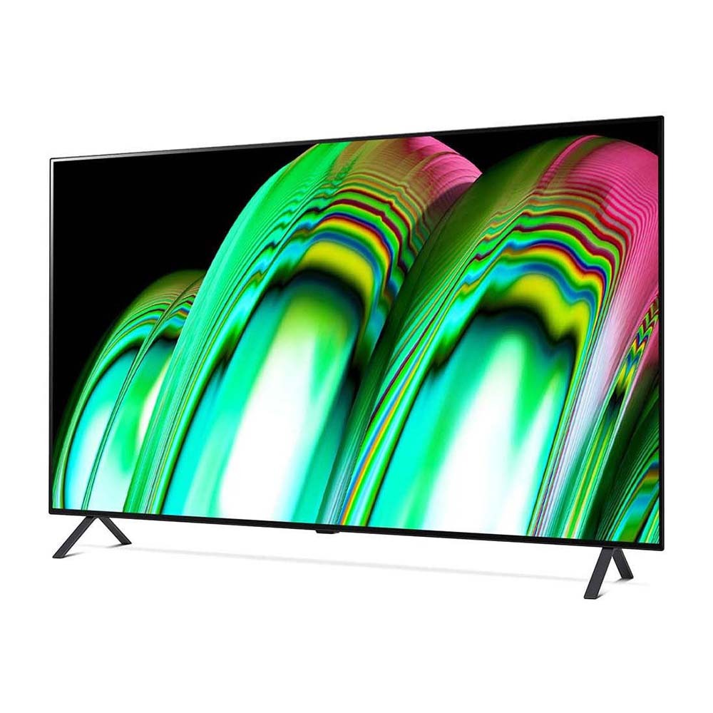 LG OLED55A2PSA 55 Inch A2 4K Smart TV, Front left view