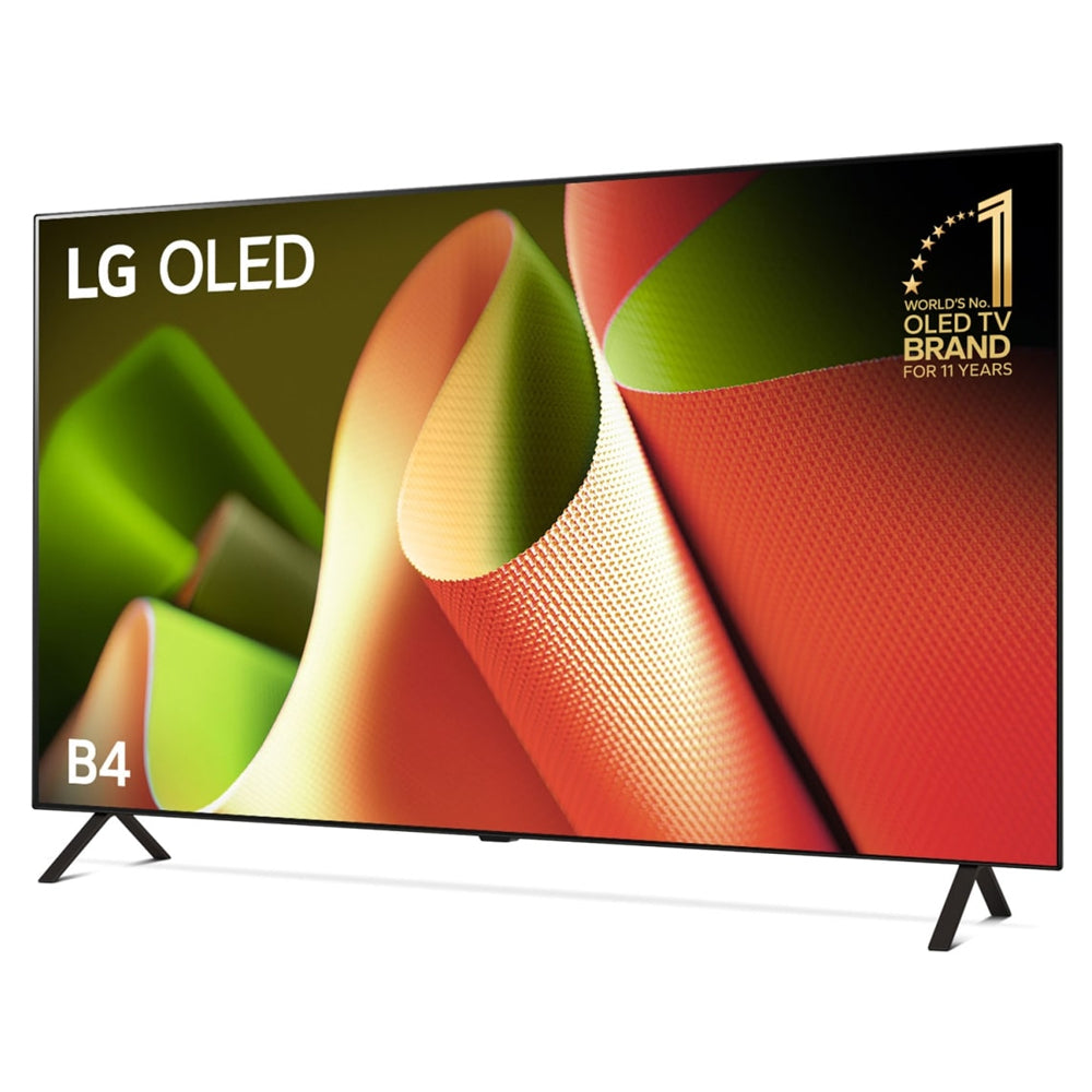 LG OLED55B4PSA 55 Inch OLED B4 4K Smart TV, Front left view