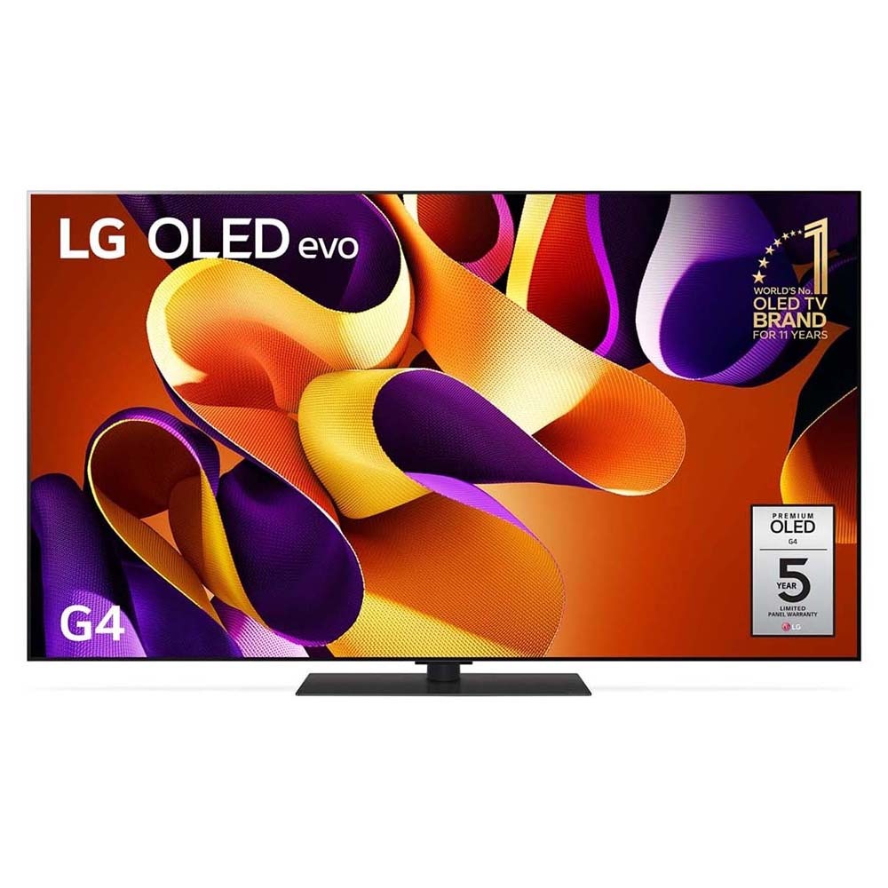 LG OLED55G4PSA 55 Inch OLED evo G4 4K Smart TV, Front view