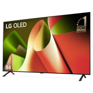 LG OLED65B4PSA 65 Inch OLED B4 4K Smart TV, Front left view