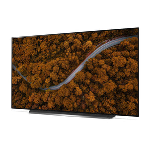 LG OLED77CXPTA CX 77 Inch OLED AI ThinQ Smart TV, Front left view