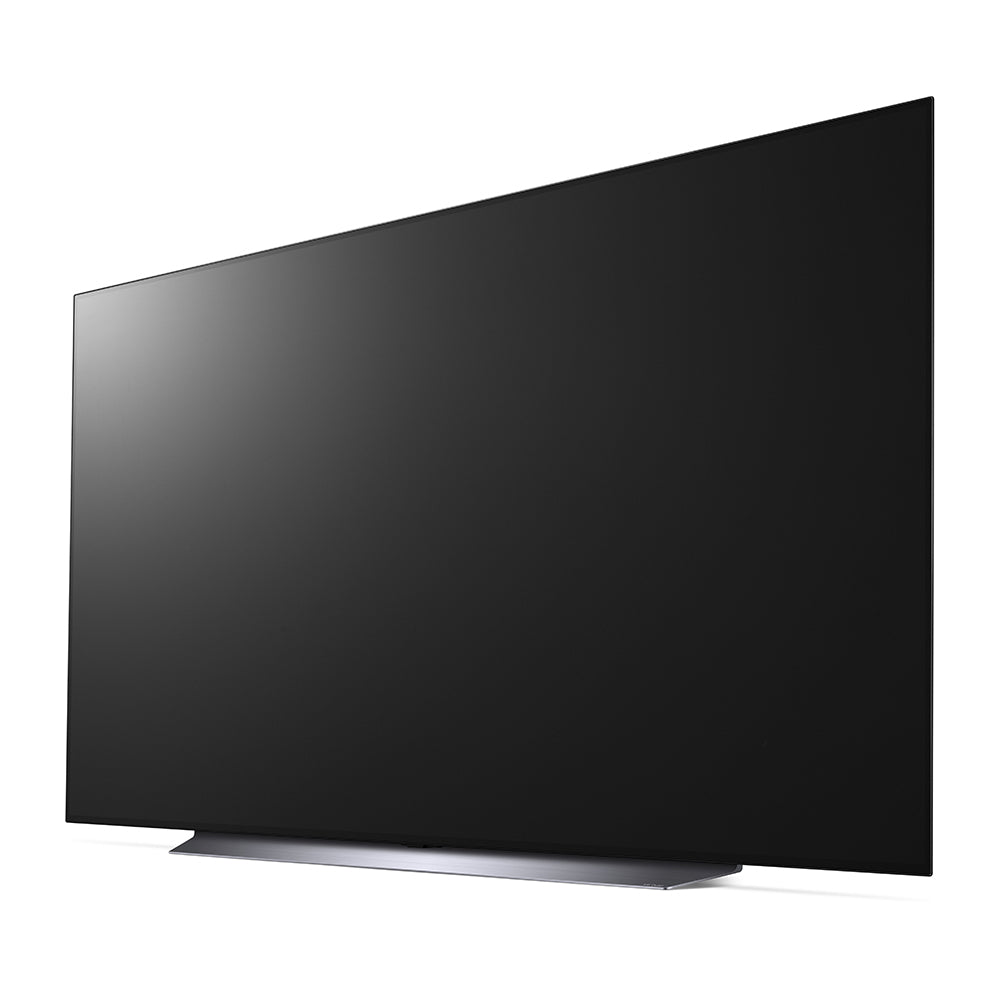 LG OLED83C1PTA C1 83 Inch OLED 4K Smart TV, Front left view 3