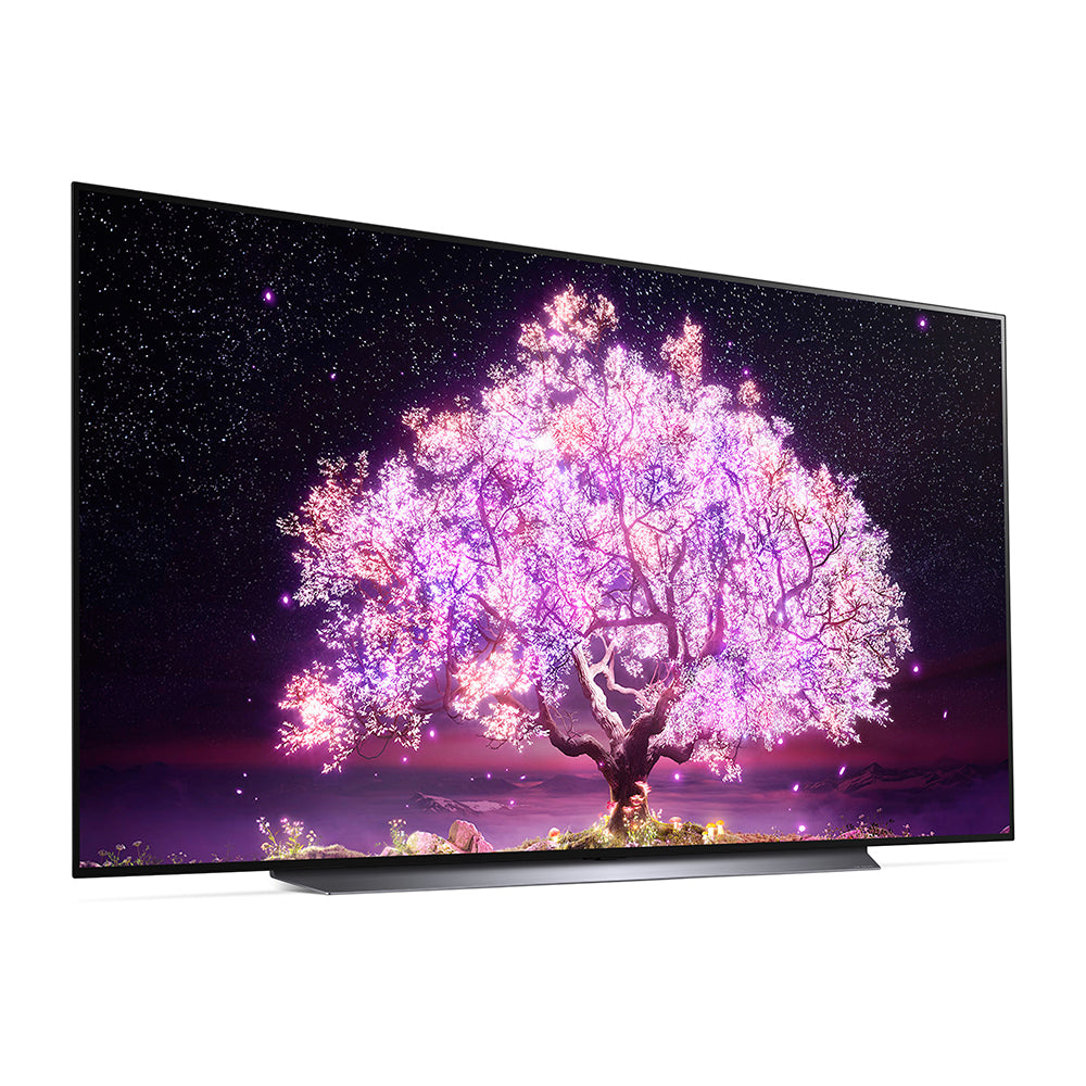 LG OLED83C1PTA C1 83 Inch OLED 4K Smart TV, Front right view