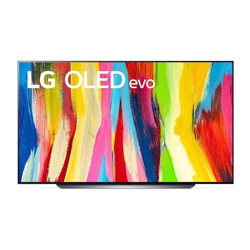 LG OLED83C2PSA 83 Inch OLED evo C2 Series 4K TV, Front view