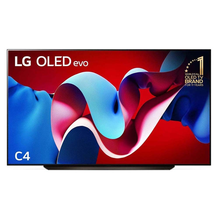 LG OLED83C4PSA 83 Inch OLED evo C4 4K Smart TV, Front view