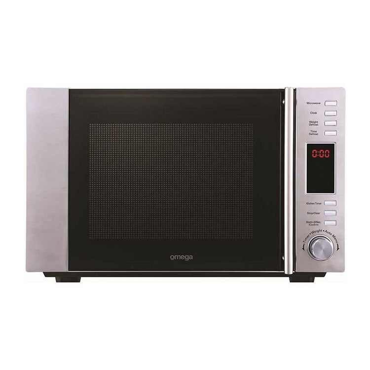 Omega OM30X 30L Microwave Oven Stainless Steel