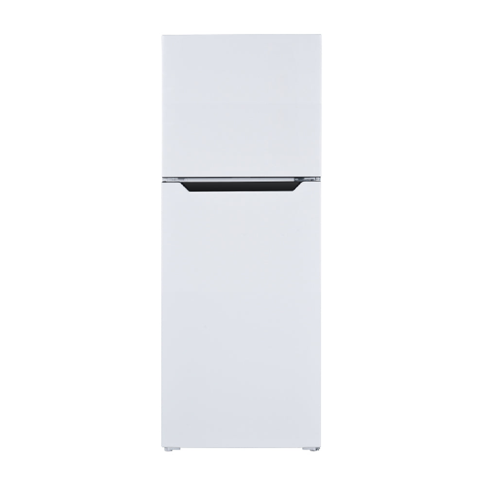 TCL P221TMW White 198L Top Mount Fridge White, Front view