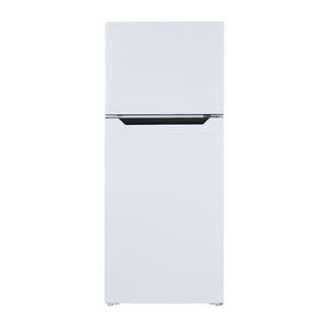 TCL 362L Top Mount Fridge White P362TMW, Front view