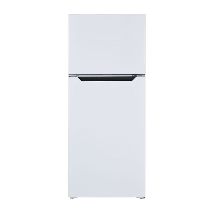 TCL 362L Top Mount Fridge White P362TMW, Front view