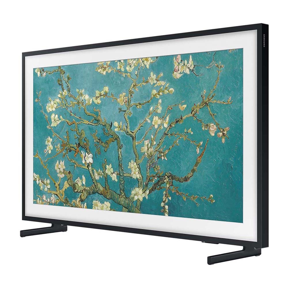 Samsung QA32LS03CBWXXY 32 Inch The Frame QLED Smart TV, Front left view