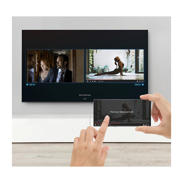Samsung QA55Q60TAWXXY Q60 Series 55 Inch 4K QLED Smart TV, Mobile phone connectivity