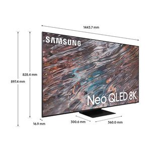 Samsung QA65QN800AWXXY 65 Inch QN800A Neo QLED 8K Smart TV, Dimensions