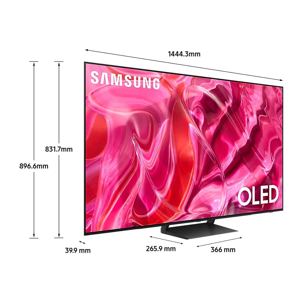 Samsung QA65S90CAWXXY 65 Inch S90C OLED 4K Smart TV, Dimensions