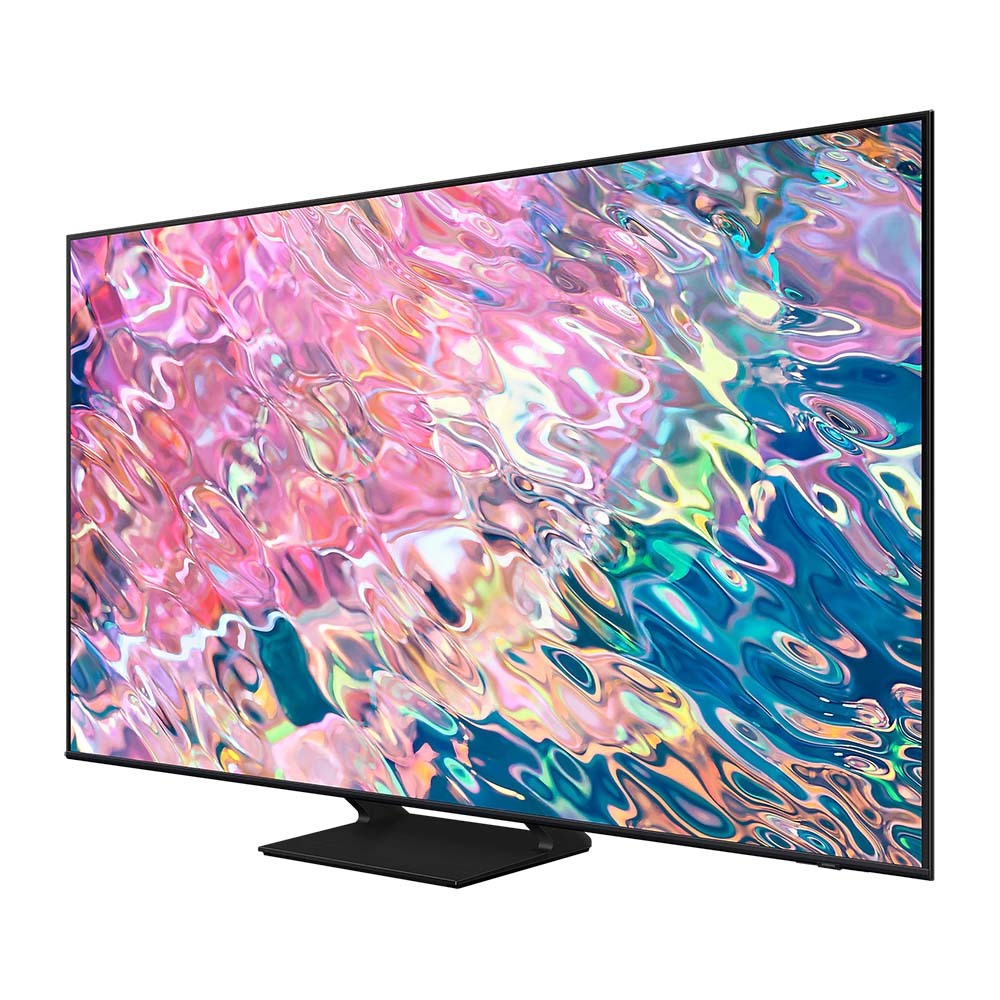 Samsung QA85Q60BAWXXY 85 Inch Q60B QLED 4K Smart TV, Front left view