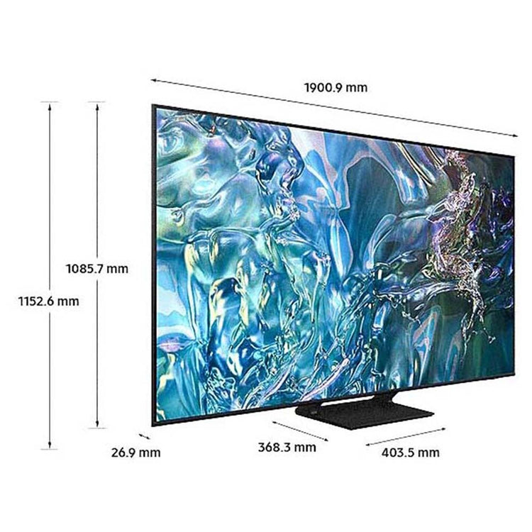 Samsung QA85Q60DAWXXY 85 Inch Q60D QLED 4K Smart TV, Dimensions