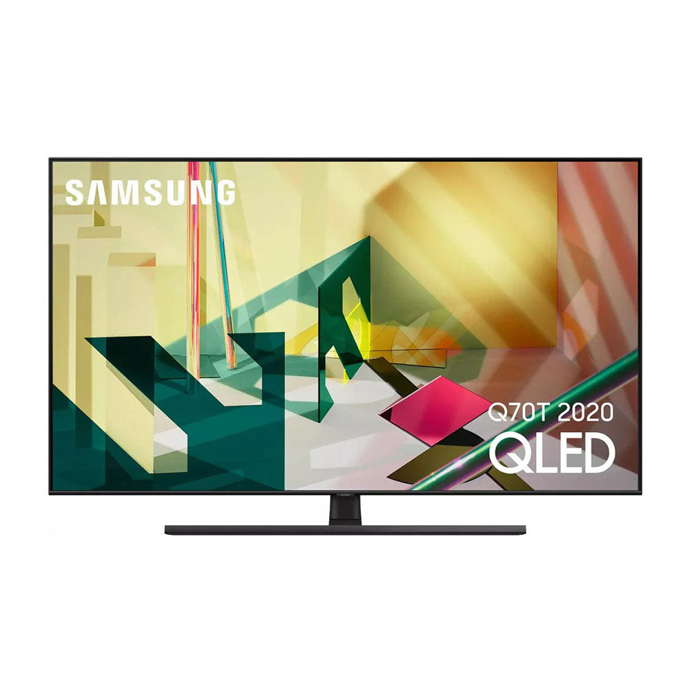 Samsung QA85Q70TAWXXY Q70 Series 85 Inch 4K QLED Smart TV, Front view