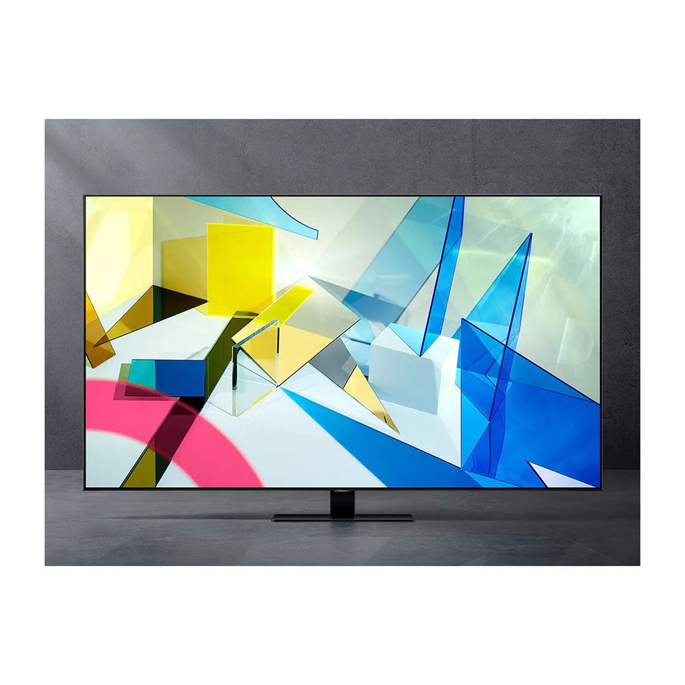 Samsung QA85Q80TAWXXY Q80 Series 85 Inch 4K QLED Smart TV, Front view 2