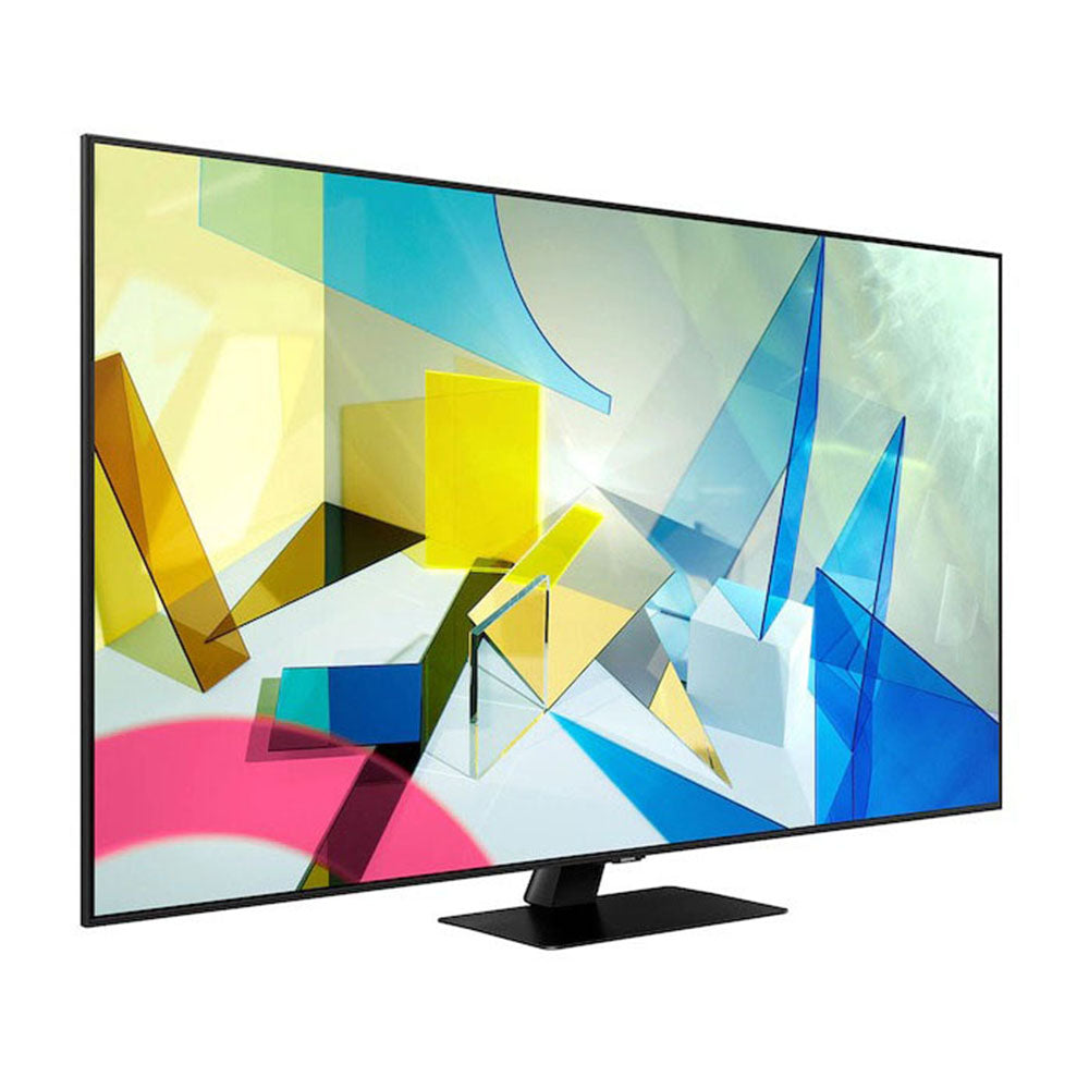 Samsung QA85Q80TAWXXY Q80 Series 85 Inch 4K QLED Smart TV, Front right view