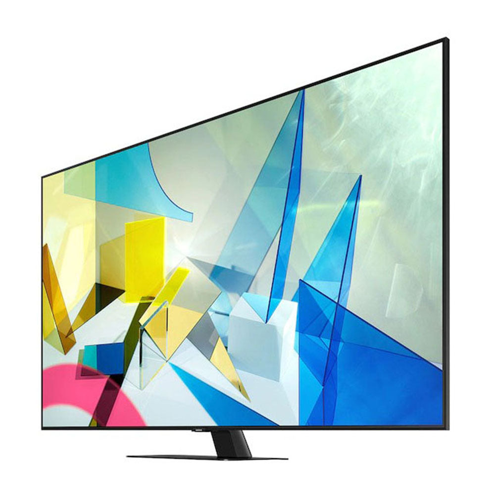 Samsung QA85Q80TAWXXY Q80 Series 85 Inch 4K QLED Smart TV, Front left view 2