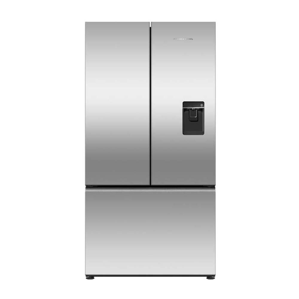 Fisher & Paykel 569L French Door Fridge Stainless Steel RF610ANUX5, Front view