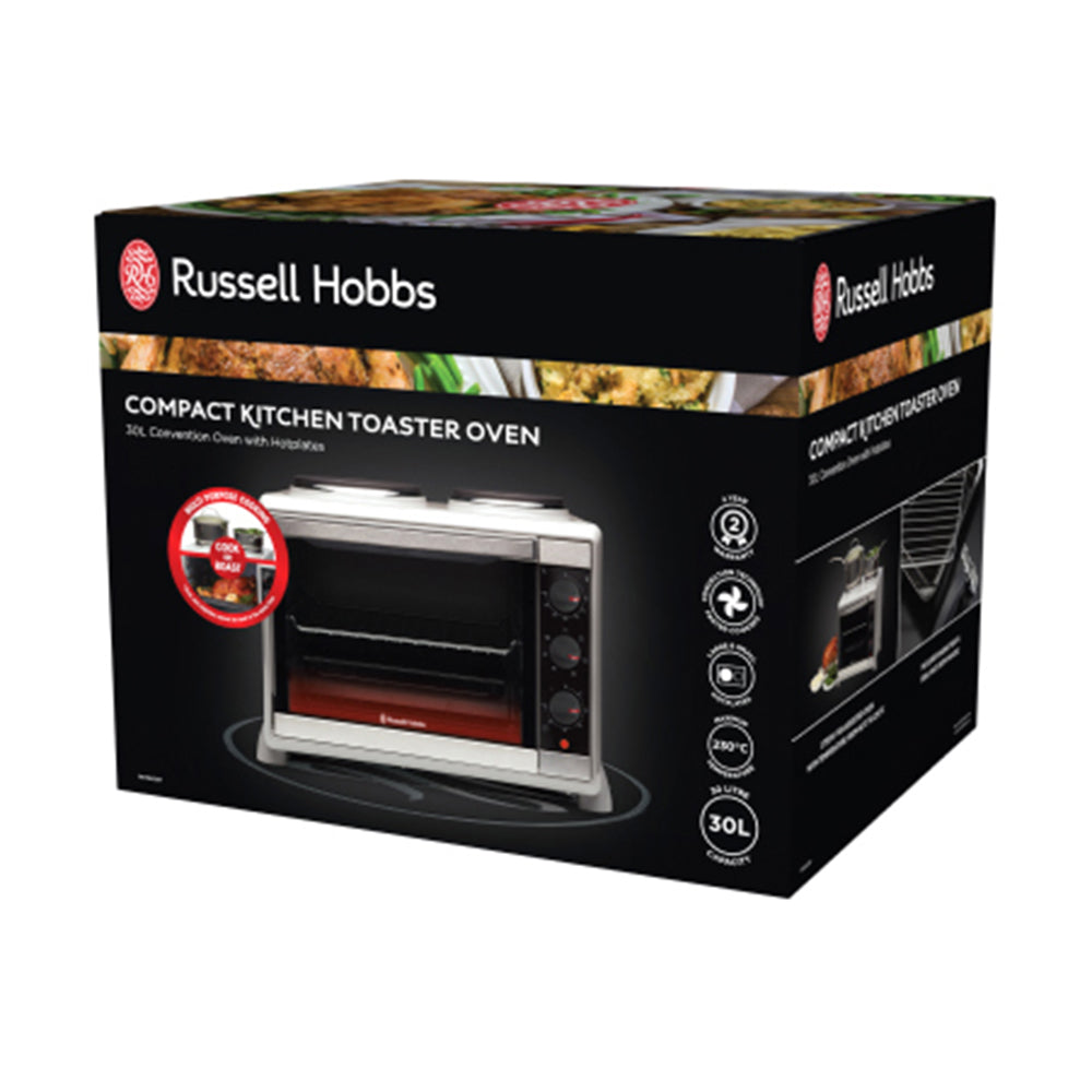 Russell Hobbs RHTOV2HP Portable Benchtop Oven with Cooktop