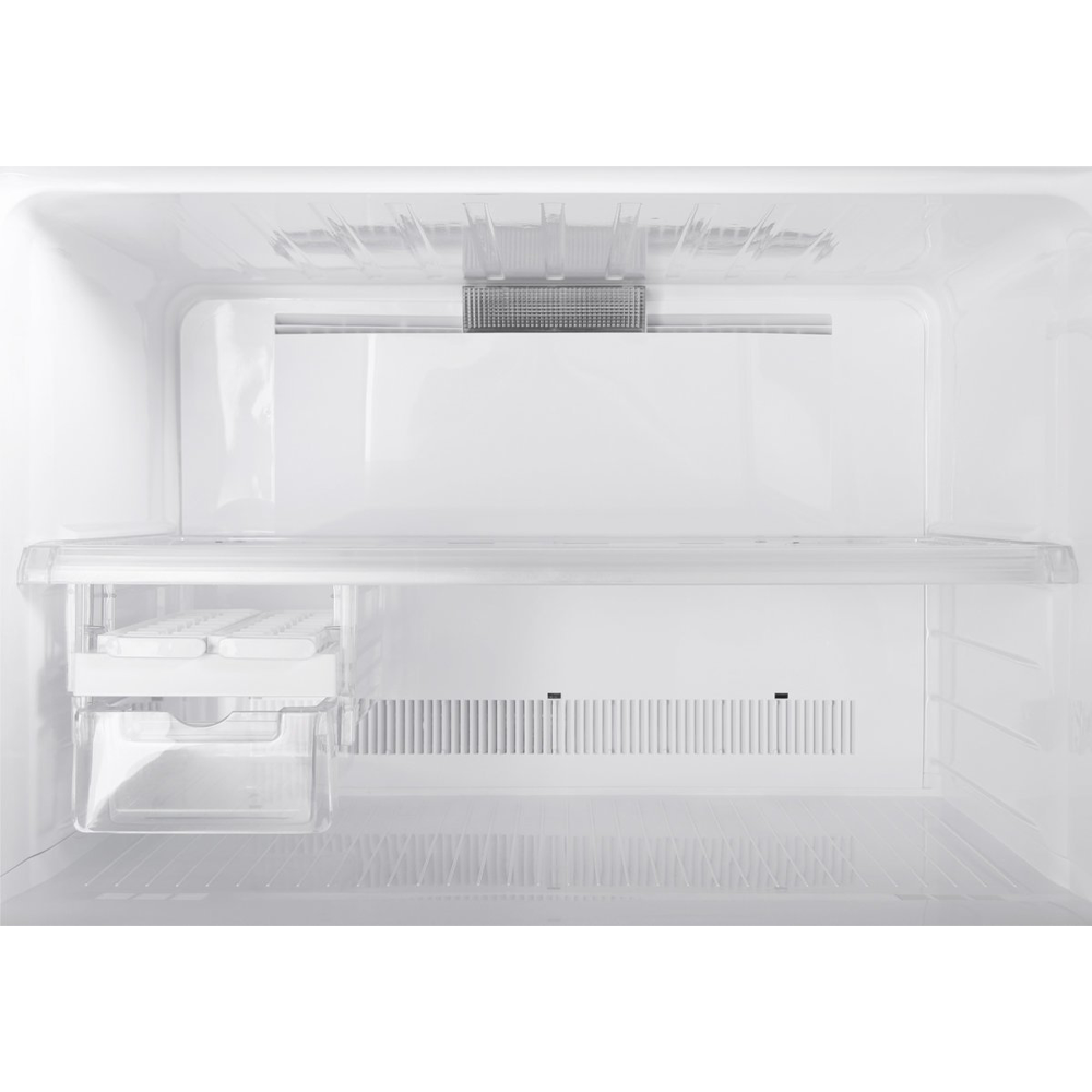 Sharp SJXP580GBK 581L Top Mount Fridge Black, Glass shelf view