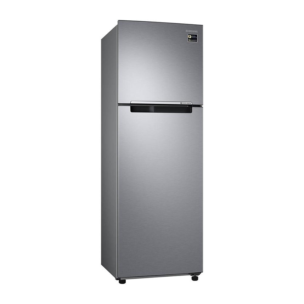 Samsung SR270MLS 256L Top Mount Fridge, Front right view 