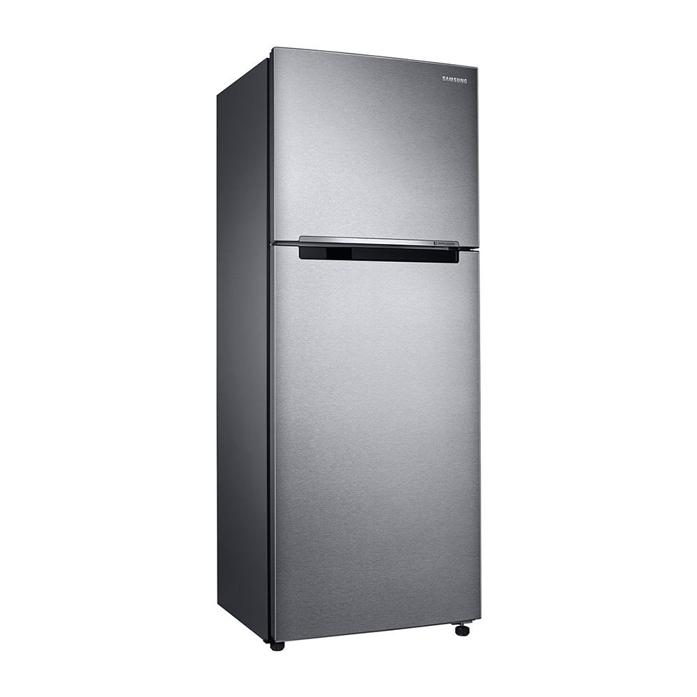 Samsung SR343LSTC 320L Steel Top Mount Refrigerator, Front right view