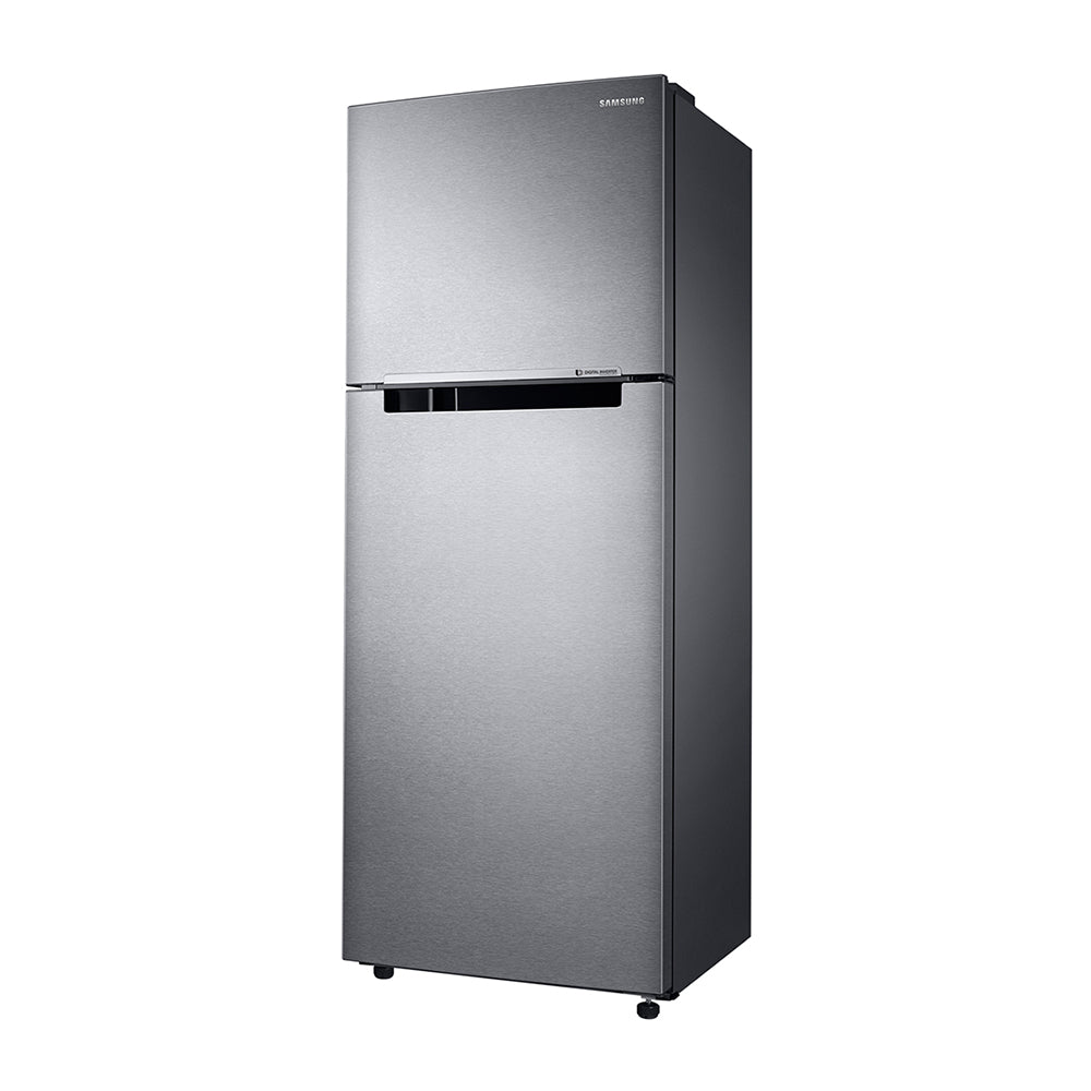 Samsung SR343LSTC 320L Steel Top Mount Refrigerator, Front left view