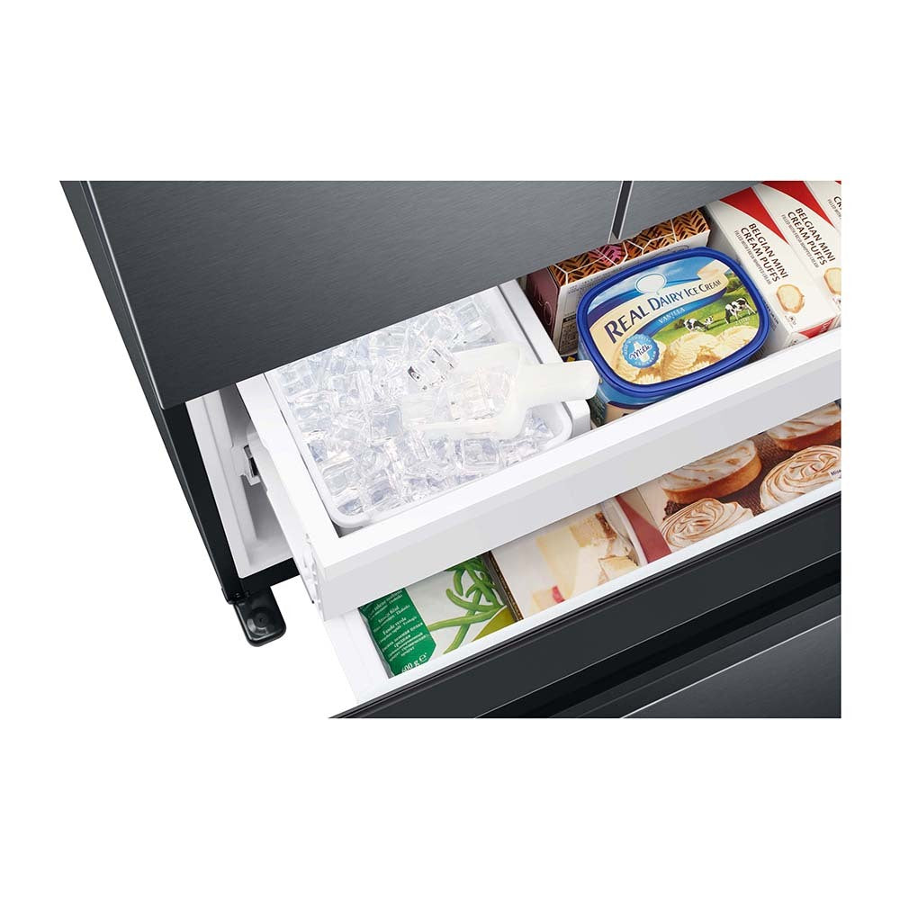 Samsung 495L French Door Fridge SRF5300BD, Bottom open