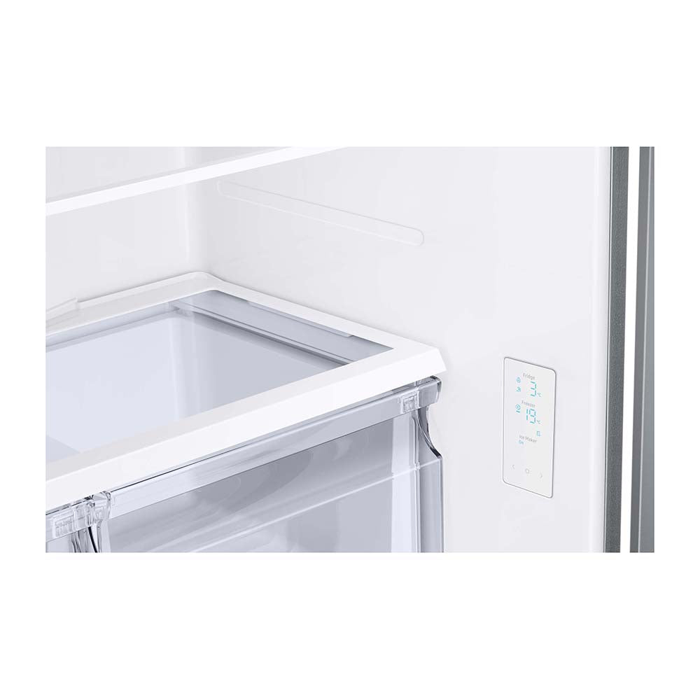 Samsung 498L French Door Frost Free Fridge SRF5300SD, Temperature panel perspective view