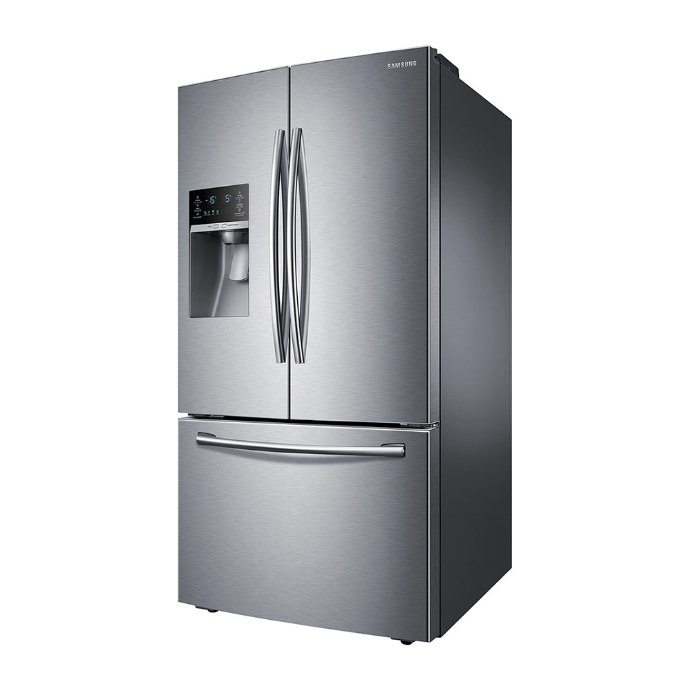 Samsung 653L French Door Fridge SRF653CDLS, Front left view