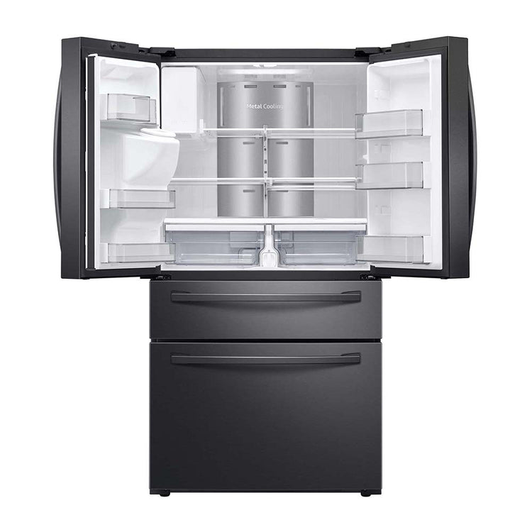 Samsung 662L French Door Fridge SRF662BFH4, Top open