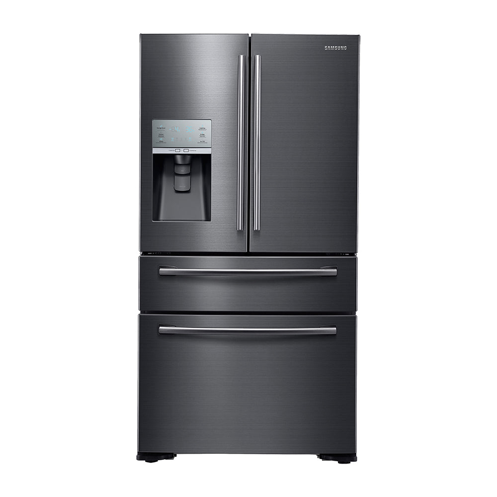 Samsung 680L French Door Fridge SRF677CDBLS, Front view 