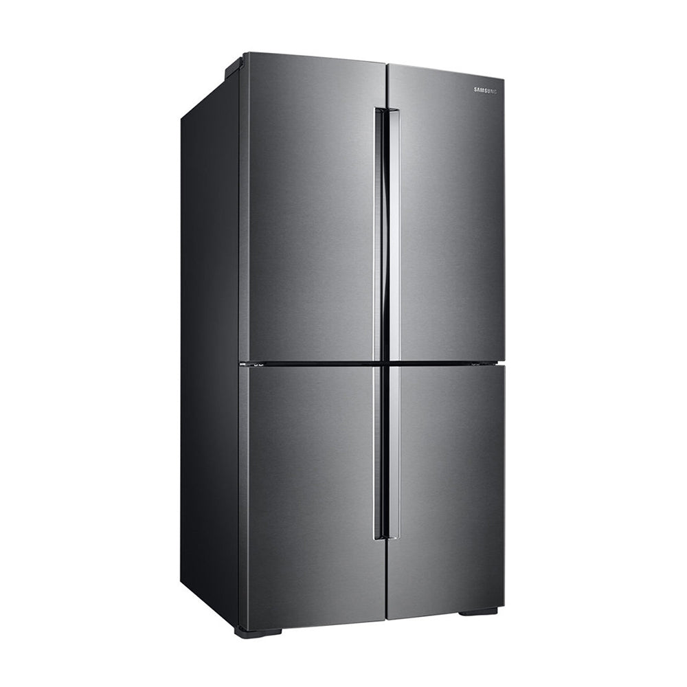 Samsung 714L French Door Fridge SRF714NCDBLS, Front right view