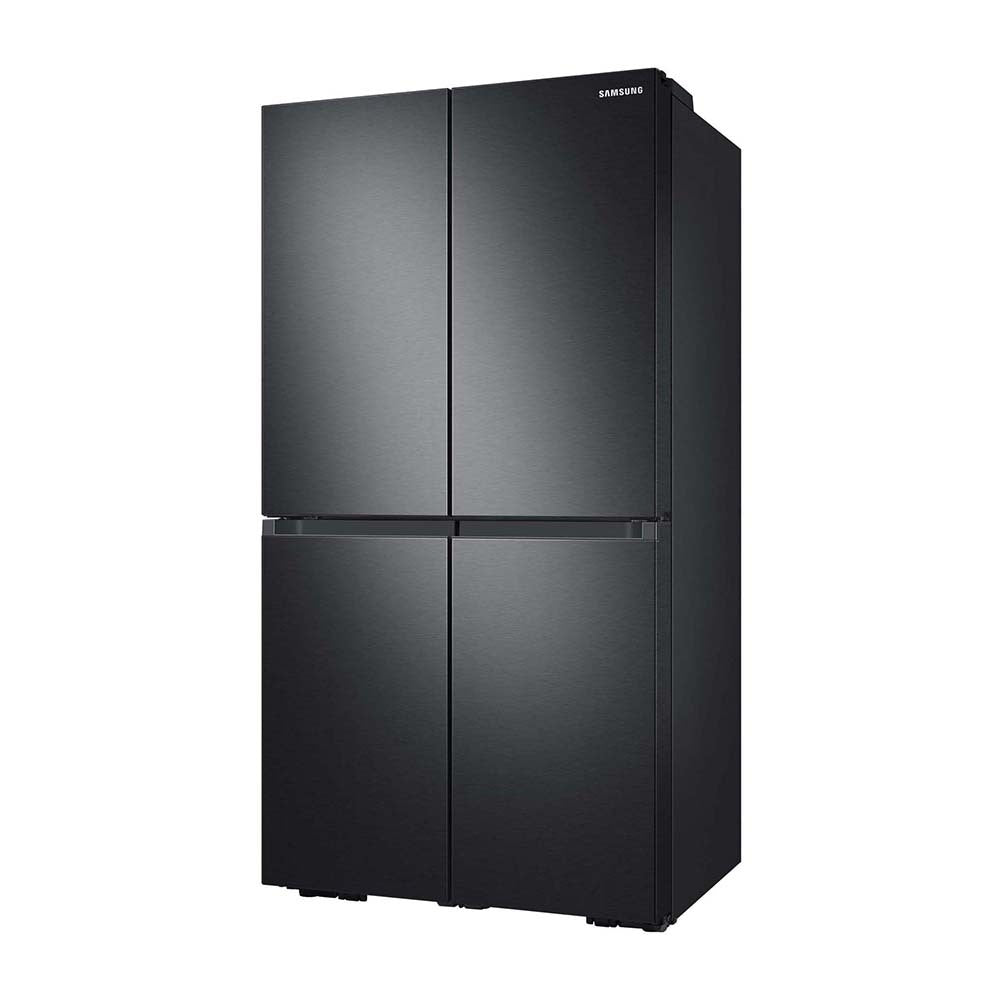 Samsung 649L French Door Fridge Black SRF7300BA, Front left view