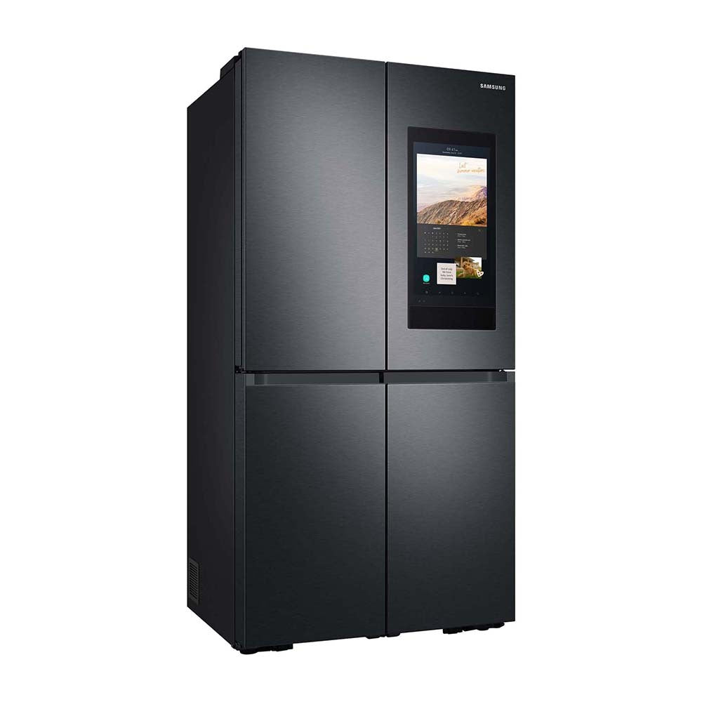 Samsung 637L Family Hub French Door Fridge Black SRF9300BFH, Front right view