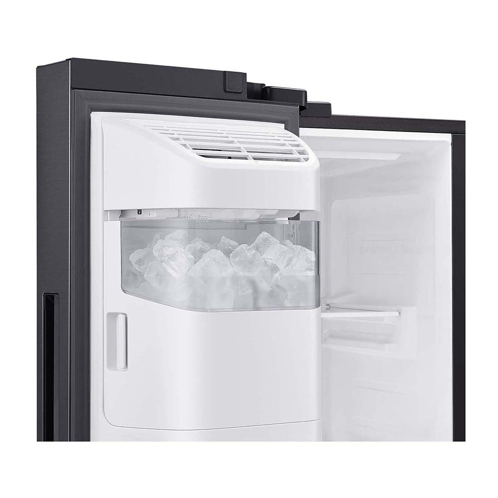 Samsung SRS656MBFH4 616L Family Hub Side By Side Fridge Black