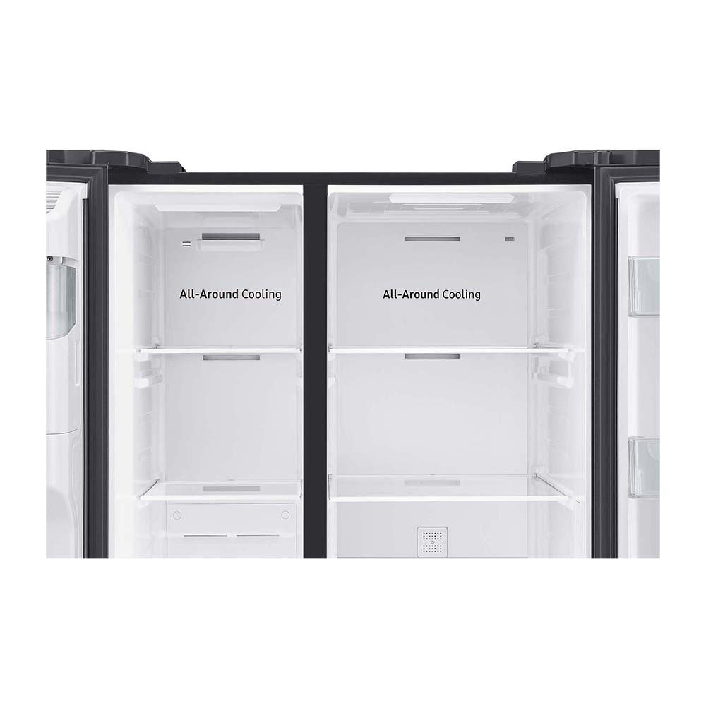 Samsung SRS656MBFH4 616L Family Hub Side By Side Fridge Black