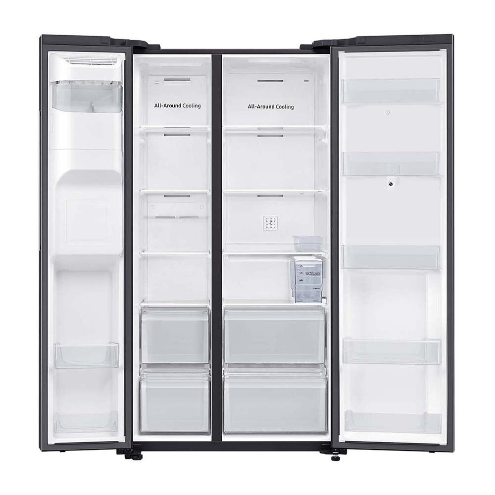 Samsung SRS656MBFH4 616L Family Hub Side By Side Fridge Black