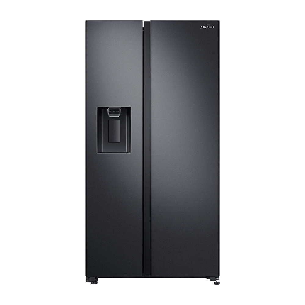 Samsung 635L Side By Side Fridge Black SRS673DMB, Front view