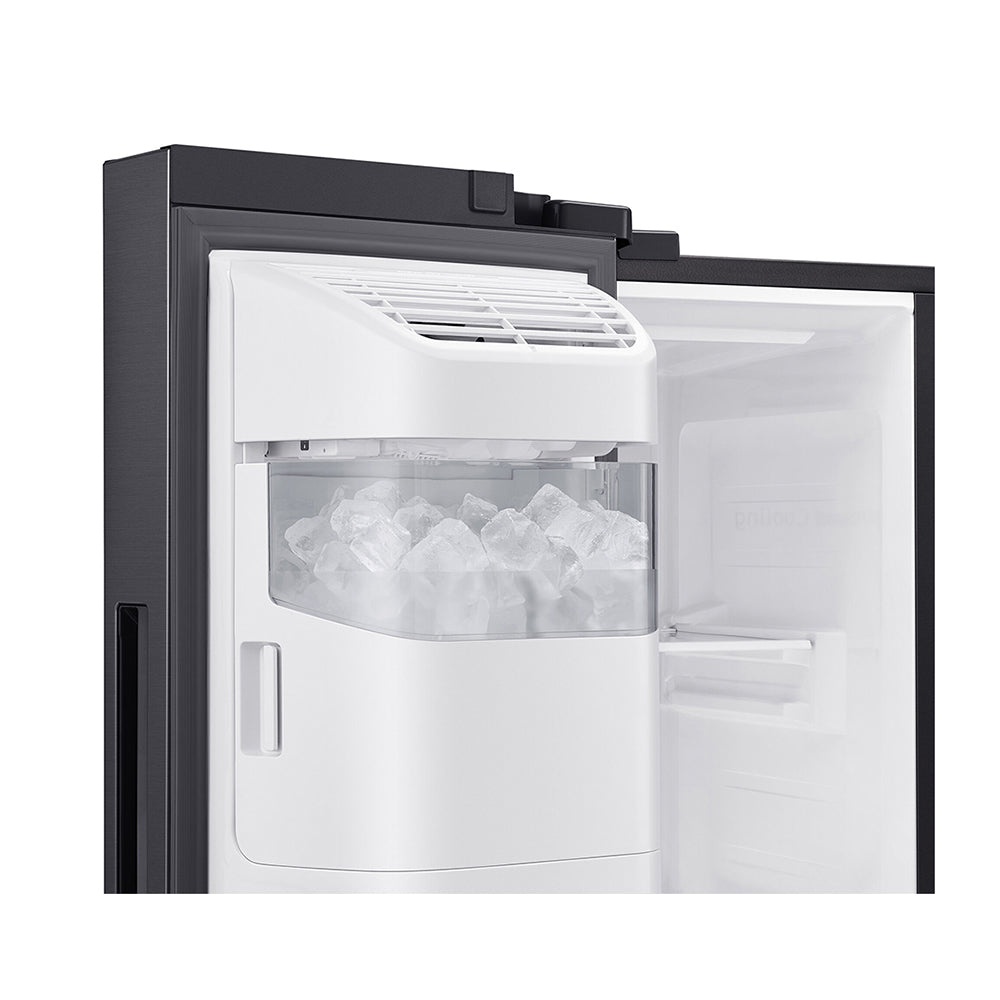 Samsung 635L Side By Side Fridge Black SRS673DMB, Ice cube maker