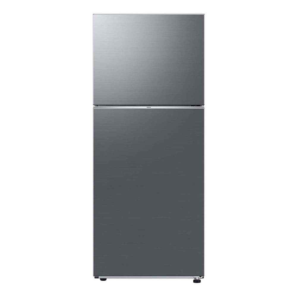 Samsung 393L Top Mount Fridge Stainless Steel SRT4200S, Front view